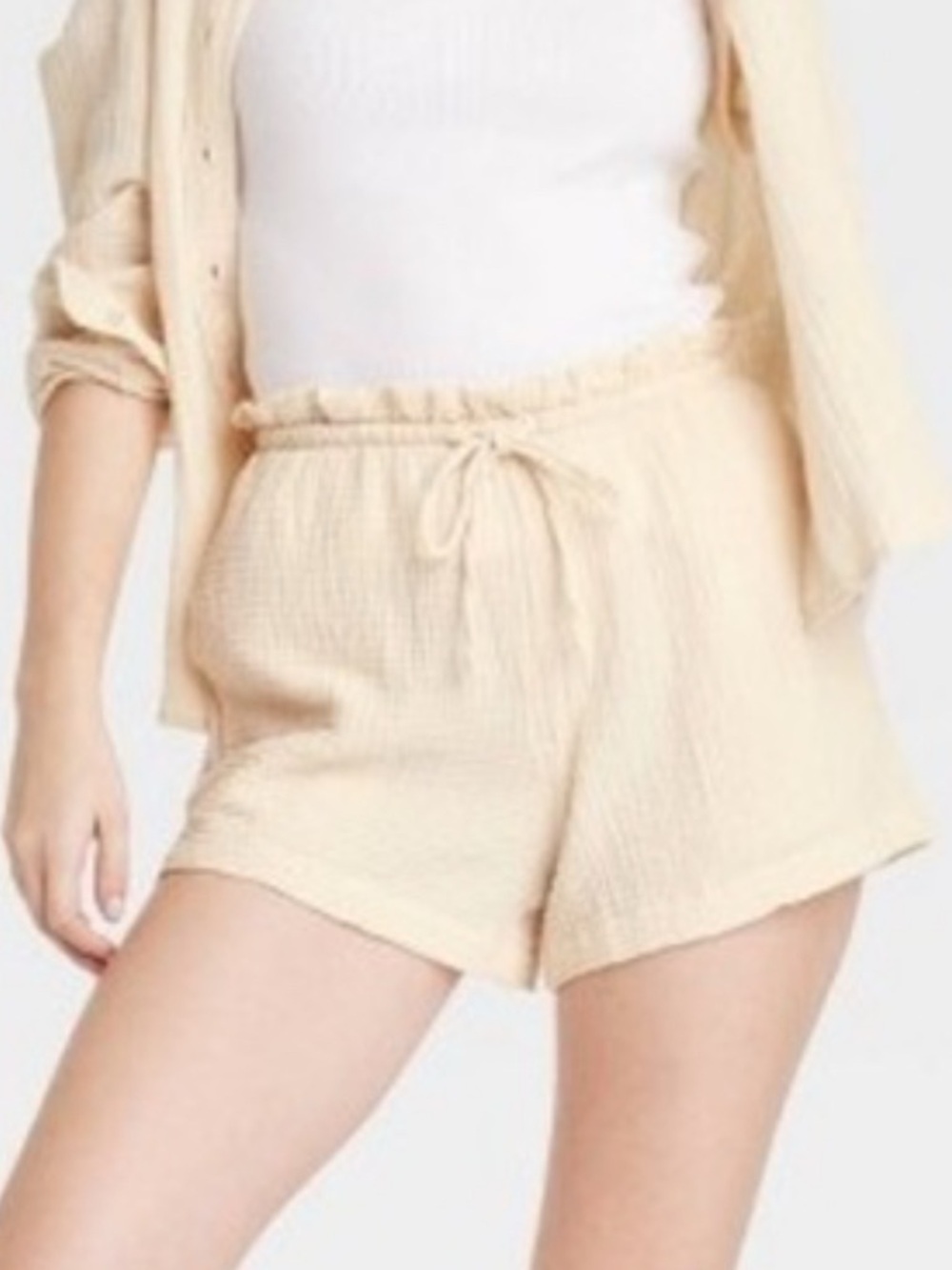 Universal Thread High Rise Cotton Gauze Shorts